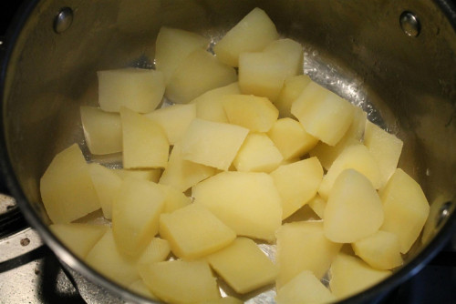 Krumpli főzés